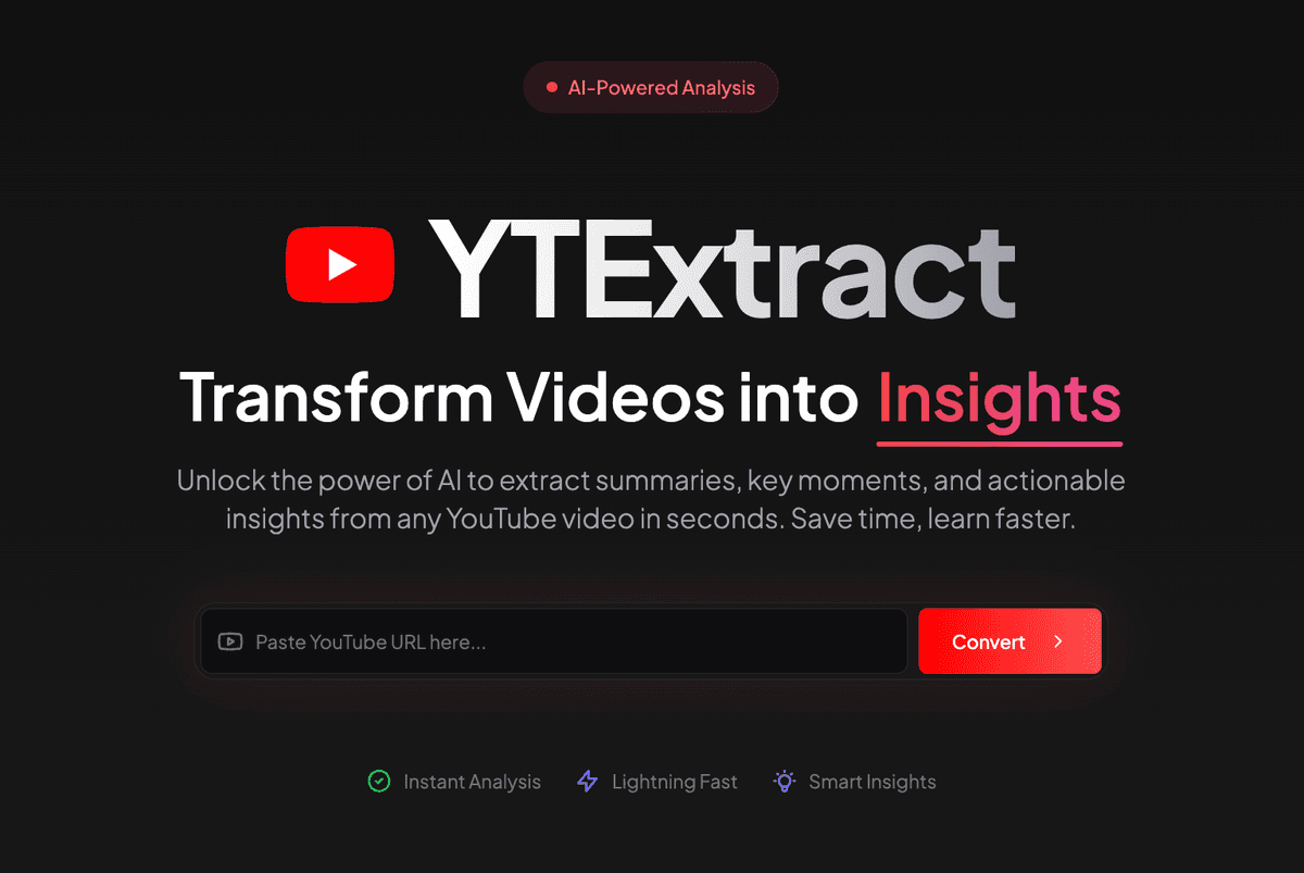 YT Extract